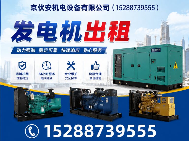 铜仁发电车租赁展示图
