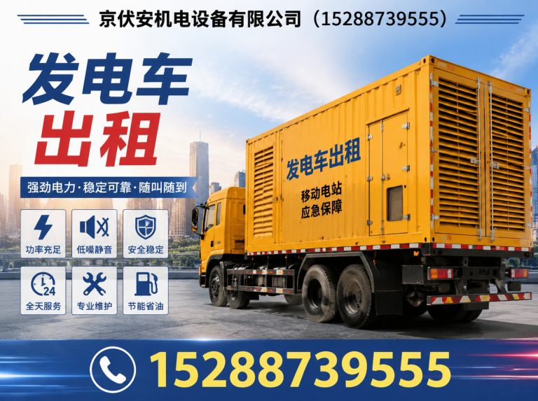铜仁柴油发电机组出租展示图