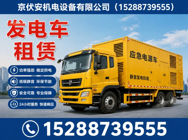 铜仁发电机租赁展示图